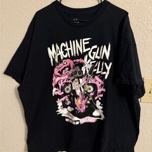 Black Graphic Tee - Machine Gun Kelly